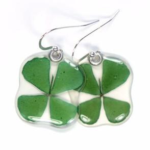 Four Leaf Clover Earrings