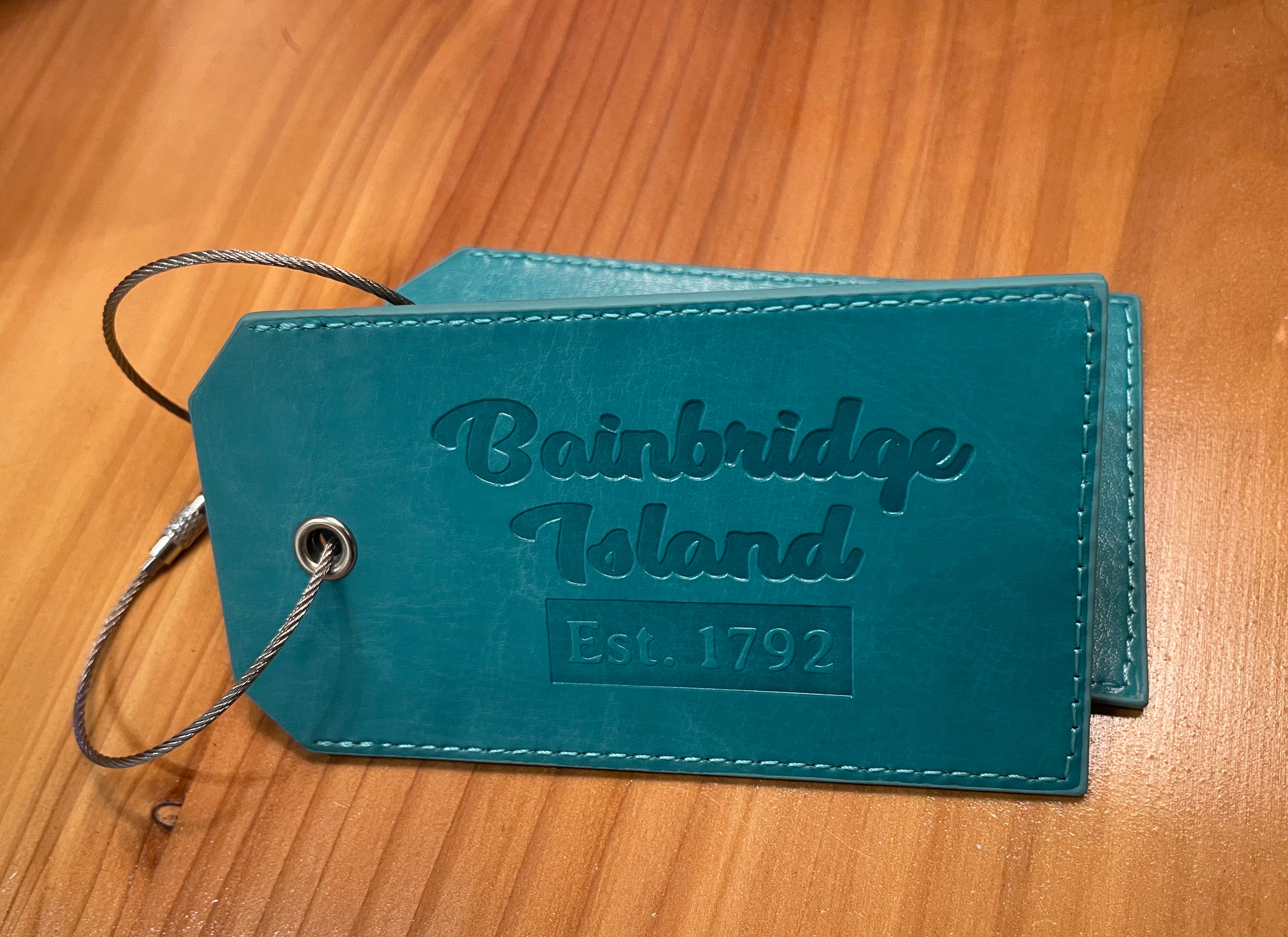 Bainbridge Island Luggage Tags | Est. 1792