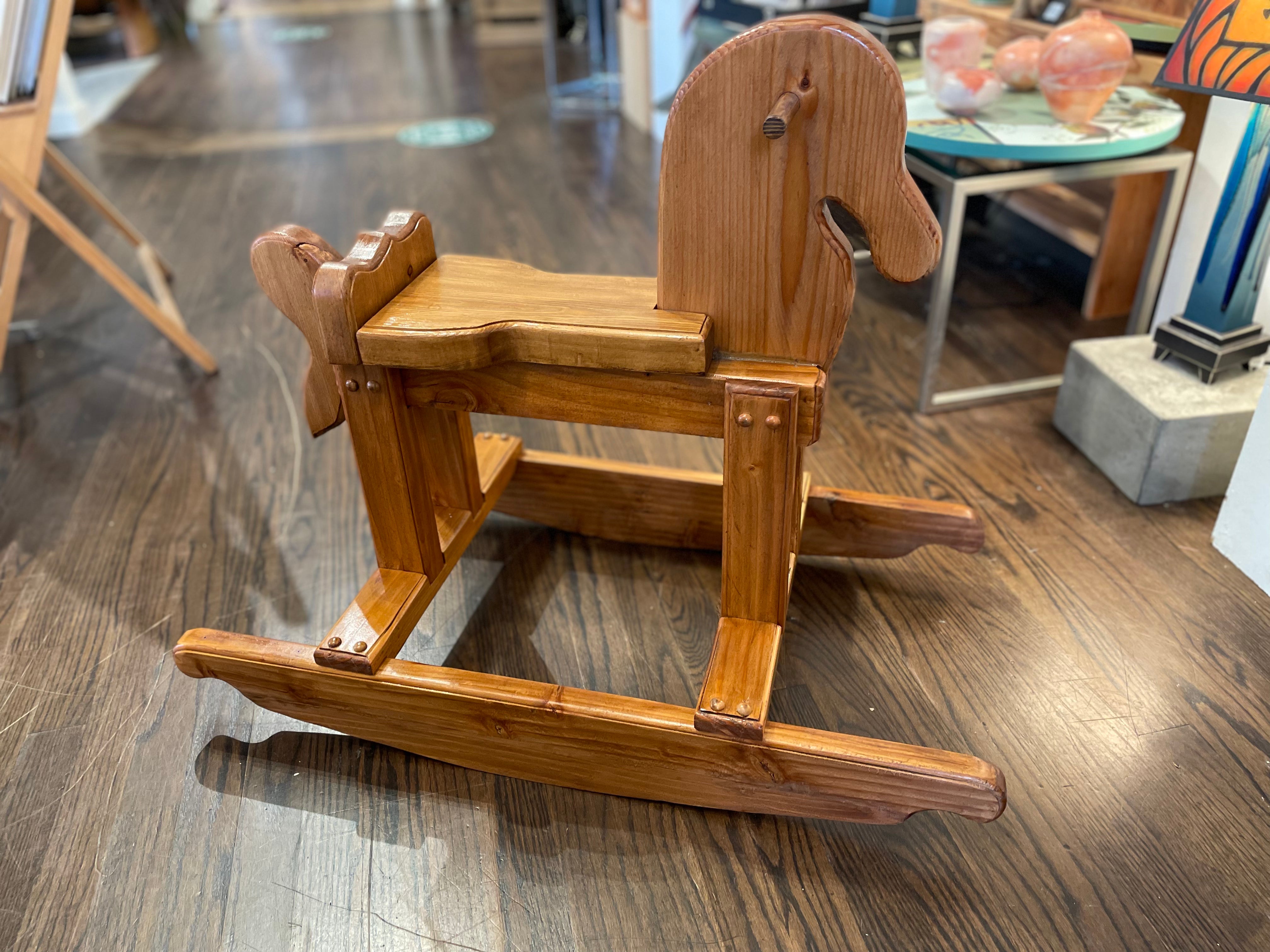 Wooden Rockin Horse