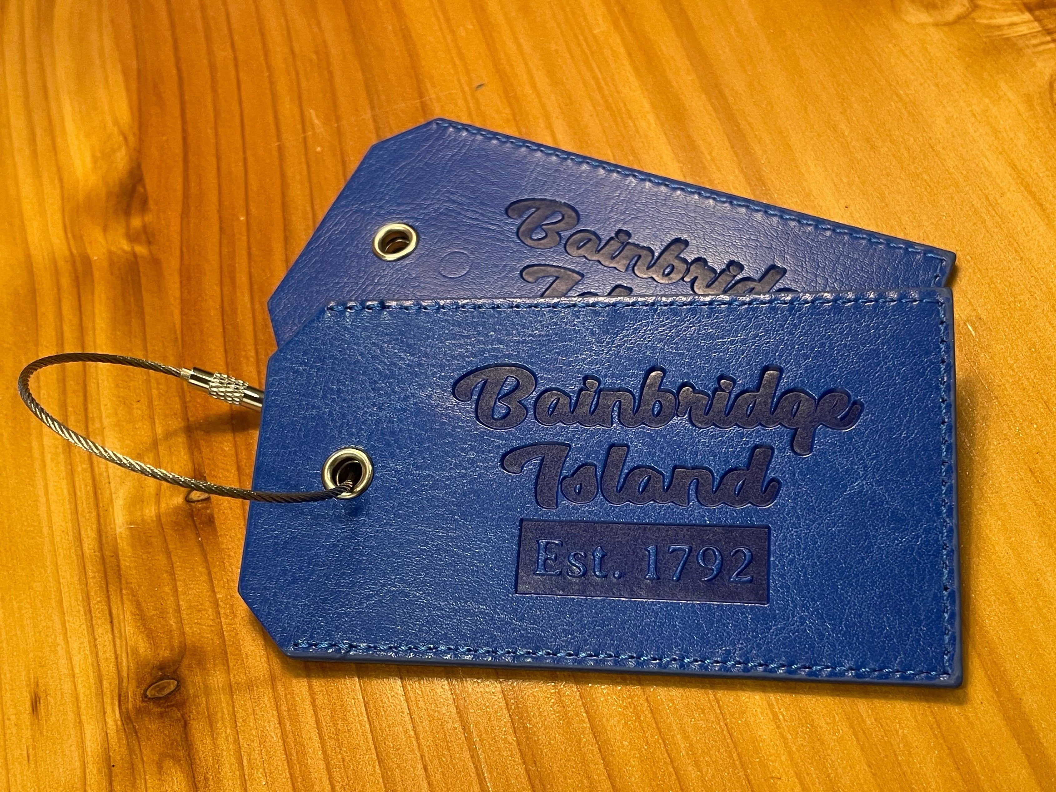 Bainbridge Island Luggage Tags | Est. 1792