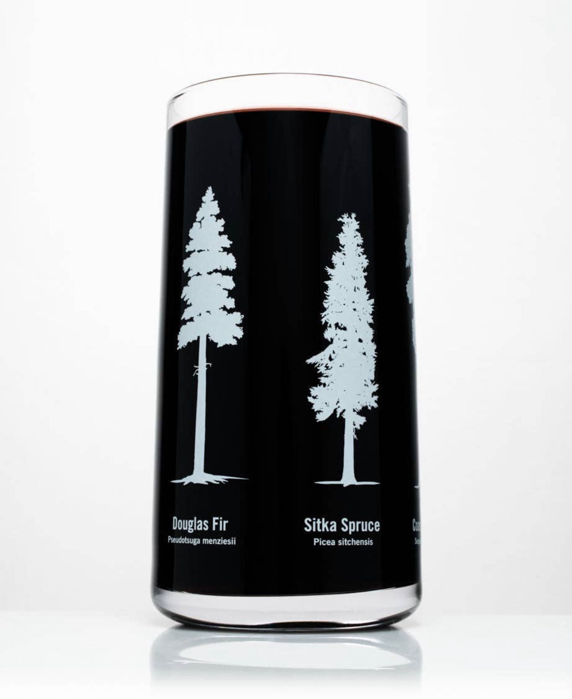 Forest Giants Drinking Glass