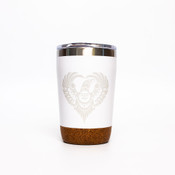 Cork Base Travel Mugs | Healing from Within White