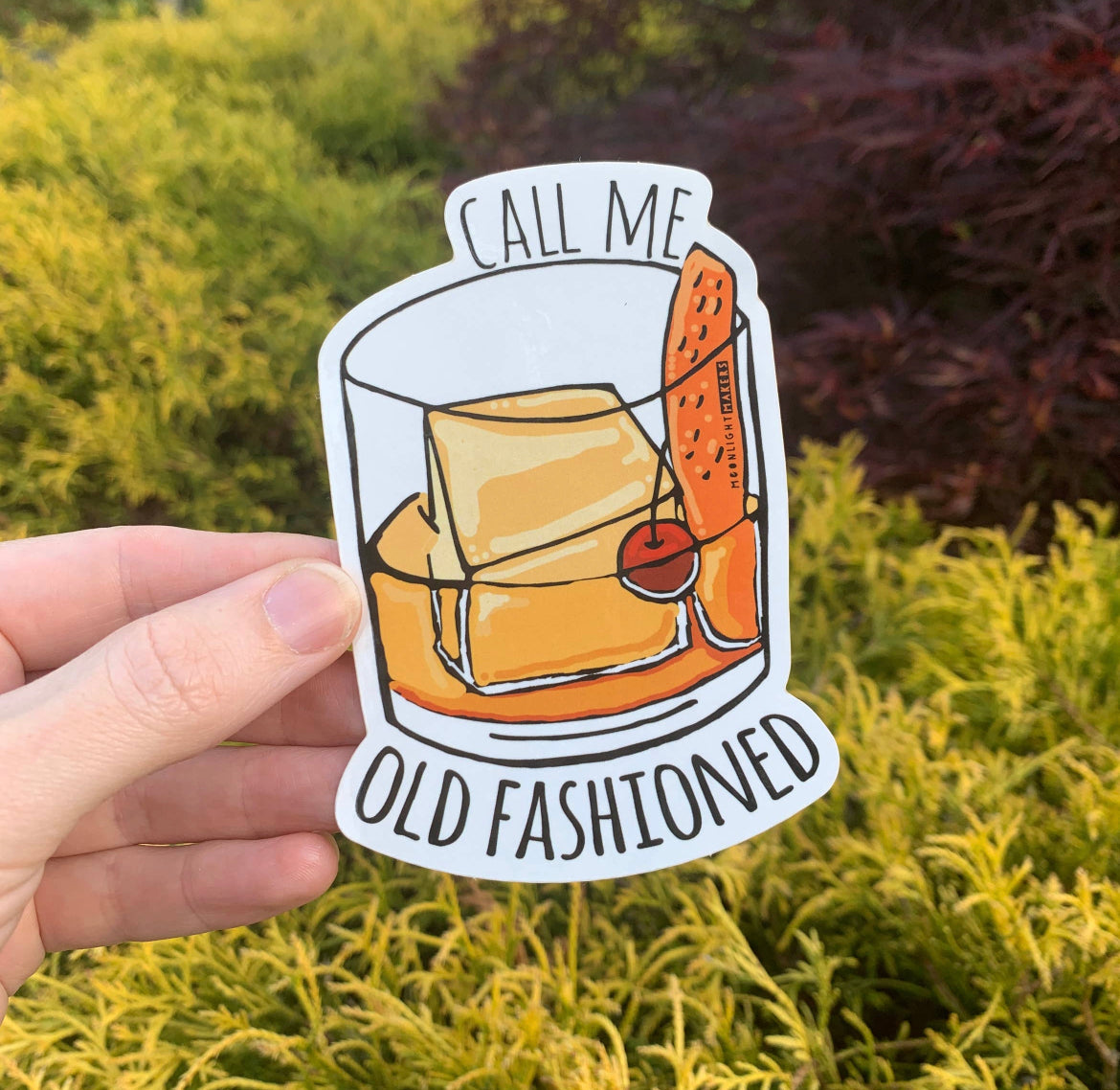 Call Me Old Fashioned Sticker