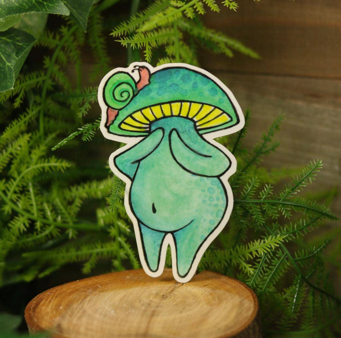 Vinyl Funguise® Sticker - Pesto