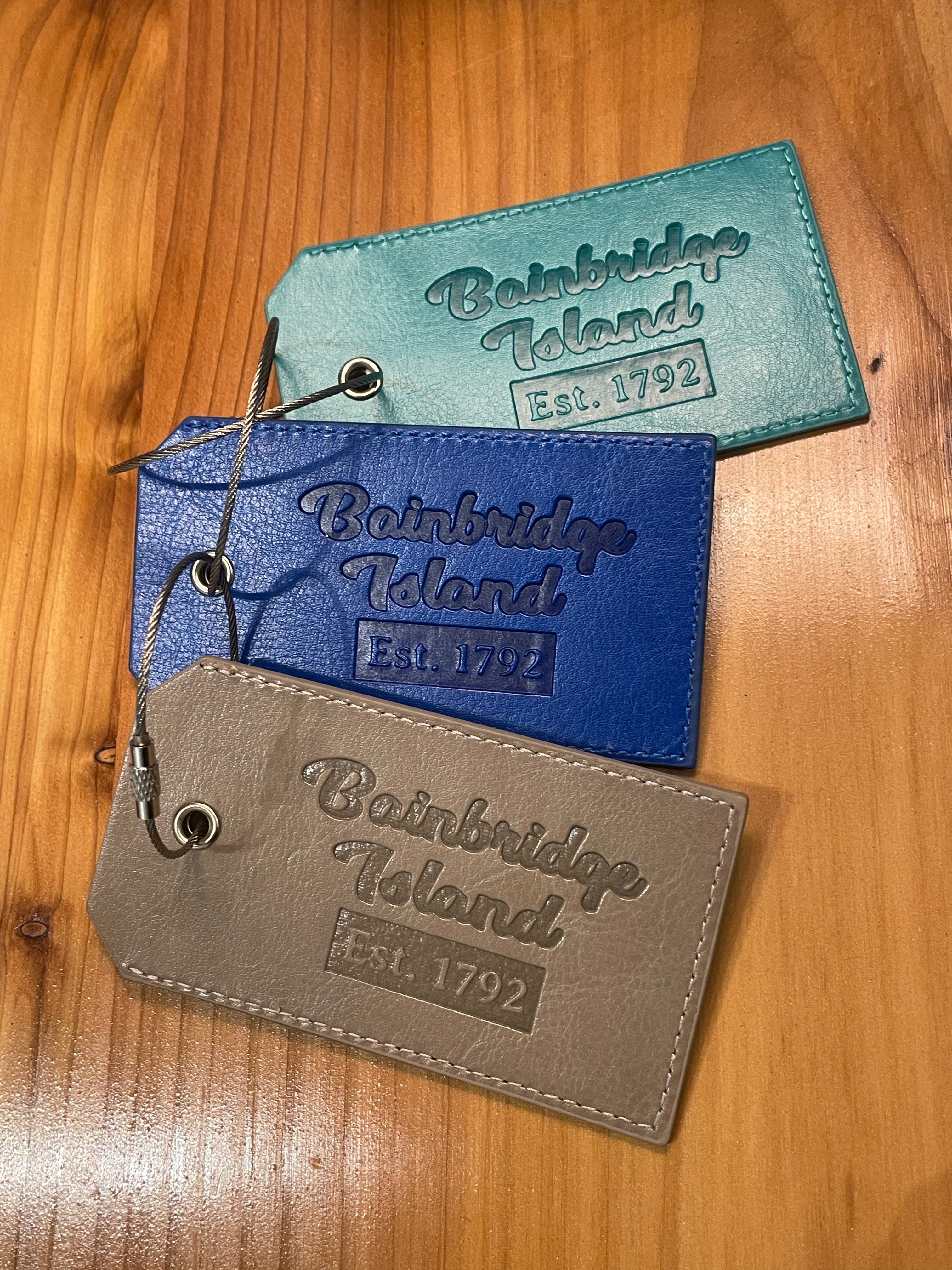 Bainbridge Island Luggage Tags | Est. 1792