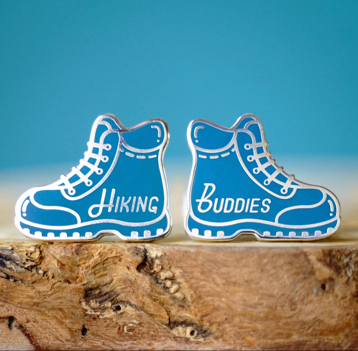 Hiking Buddies Enamel Pin