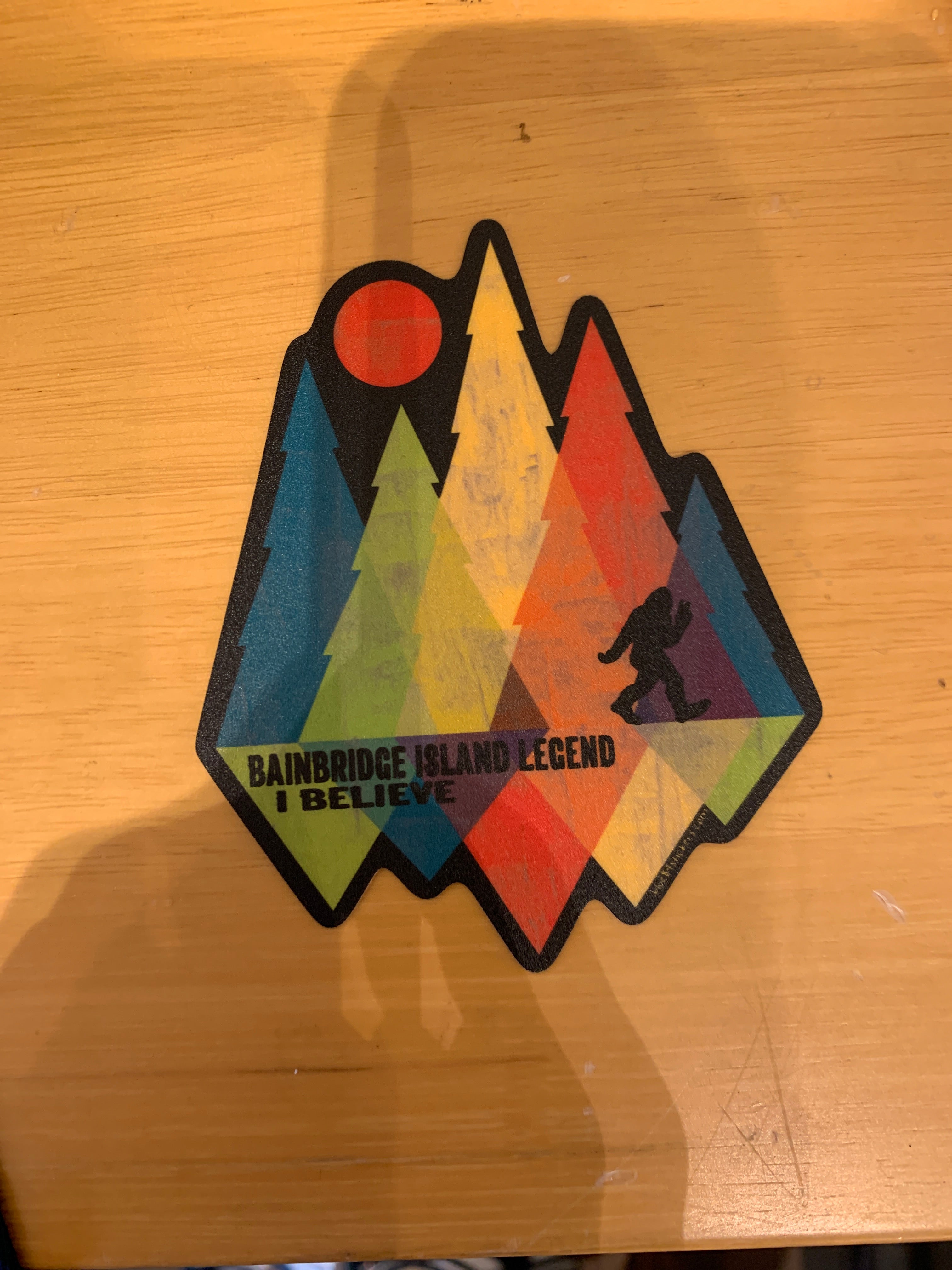 BI Legend I Believe Sticker