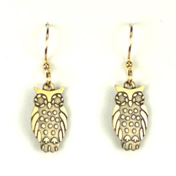 Owl Earrings Small