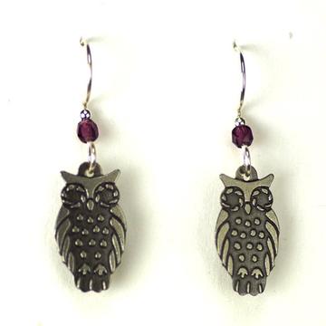 Owl Earrings Small