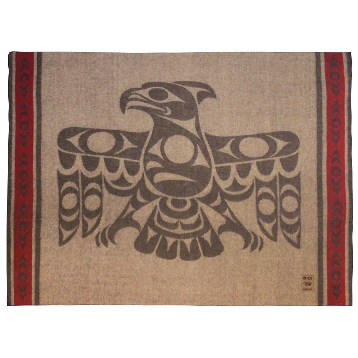 "Strength of Our Ancestors" Wool Blanket