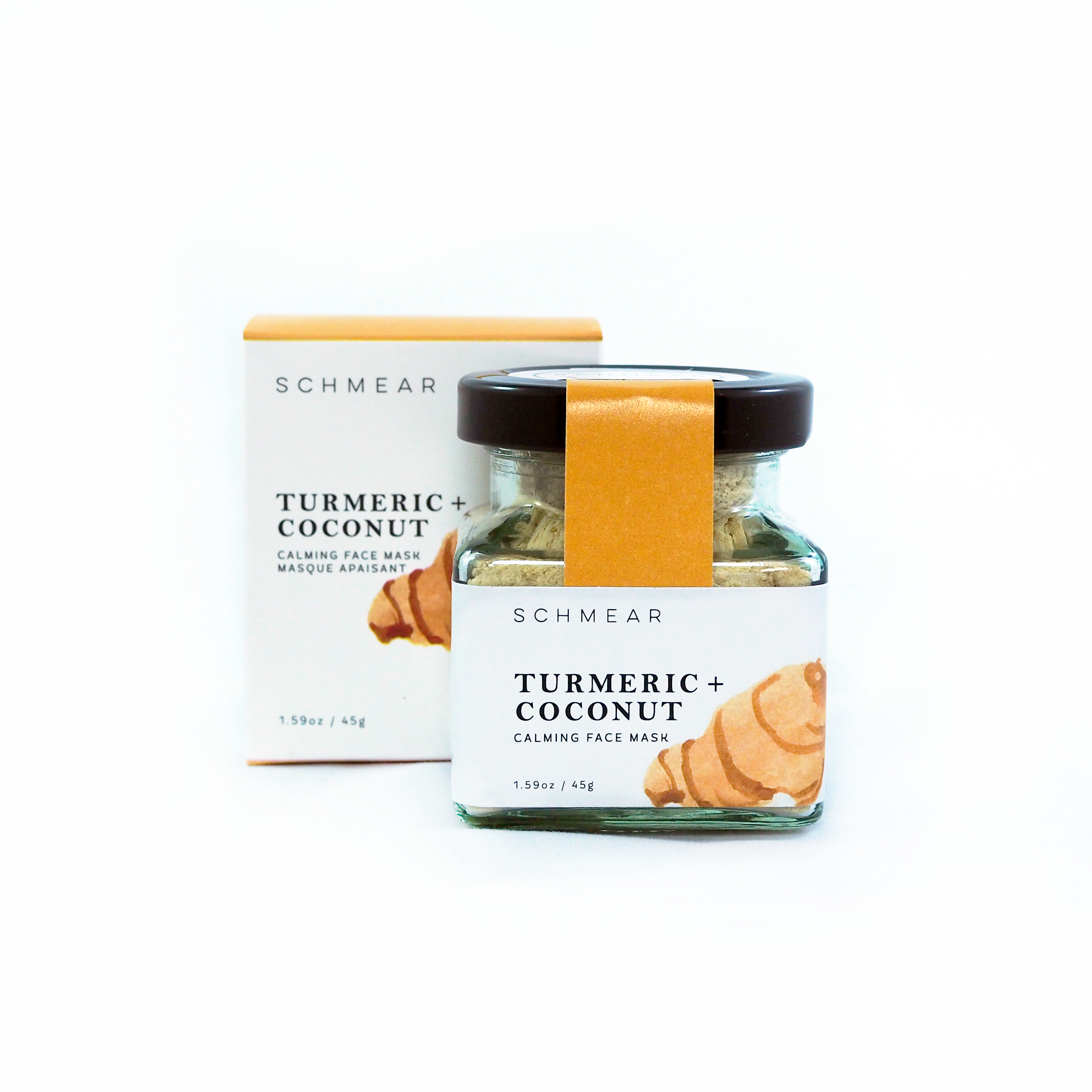 Facial Mask: Turmeric + Coconut Calming Face Mask